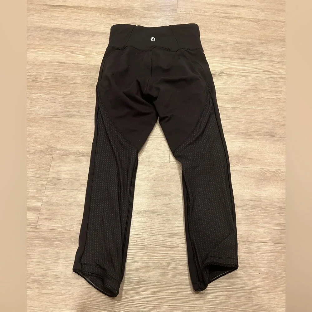Black Lululemon Wonderunder Leggings